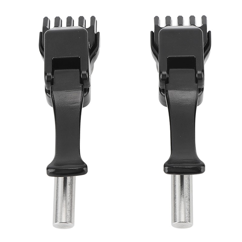 1Pair Black Badminton Stringing Clamp Tennis Flying Clamp Recket Starting
