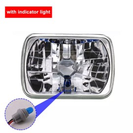 For International IHC 9200 9400i 9900 PAIR 7x6" LED Headlights High/Low Beam DOT