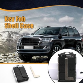 Key Fob Shell Case Compatible with Volvo XC90 2016-2024 32256980 31652604 YG0HUF8423 4008C-HUF8423