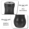 MAGICLULU 6Pcs Black Pvc Window Blind Cord Knobs - Easy