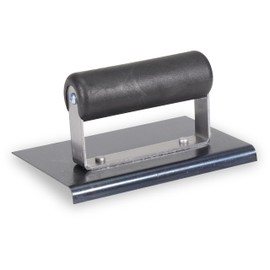 MARSHALLTOWN QLT Blue Steel Hand Edgers, Plastic Handle, 152mm Width, 229mm Length, 19mm Radius, 22mm Lip, CE548BP