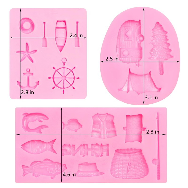 Moldes de pesca para acampar (LC88)