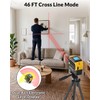 TEPU Laser Tape Measure 4-in-1, 197FT Laser Distance Meter with