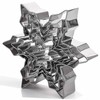 Winter Snowflake Cookie Cutter Set - 5 Piece - Stainless
