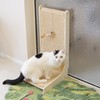 PETKARAY Sisal Cat Scratcher, Upright Cat Scratch Pad Wall Mounted,