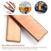 Copper Flat Bar, JANDH 2 Pieces Copper Plate, 100mm x