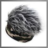 Buzz Selection CAP957 Hat, Knit Hat, Camouflage, Fur Design, Skiing,