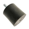 Metall Gummipuffer Ø 50mm x Höhe 50mm einseitig Außengewinde M10