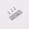 Unxuey Door Hinges, 16Pcs 2.12inch Folding Butt Hinges, Stainless Steel