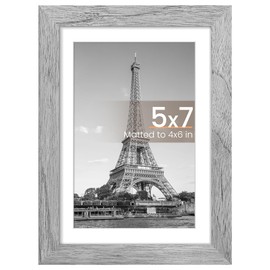 upsimples 5x7 Picture Frame, Gray 1 Pack