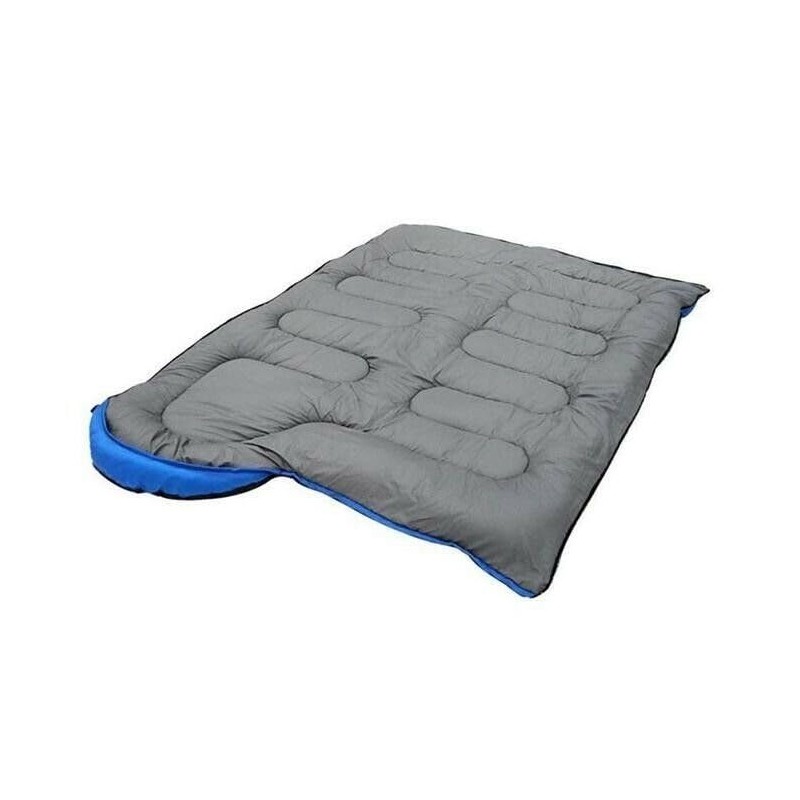 Sleeping Bag - 7' Blue Mummy Adult Envelope Style Rectangular