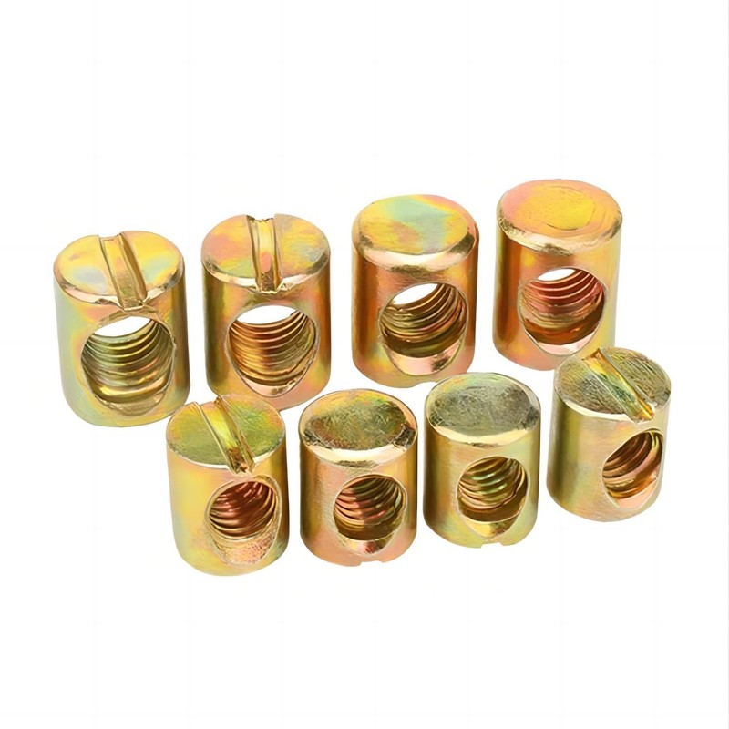 Qrity Pack of 20 Slot Nuts, Barrel Nut Cylinder Nut,