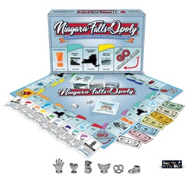 Late For The Sky: Niagara Falls-Opoly - Themed Family Board Game, Opoly-Style Game Night, Traditional Play Or 1 Hr Version, Ages 8+, 2-6 Players