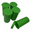 Multi-Use Airtight Empty Pill Bottles with Hinged Lids, 13 Dram