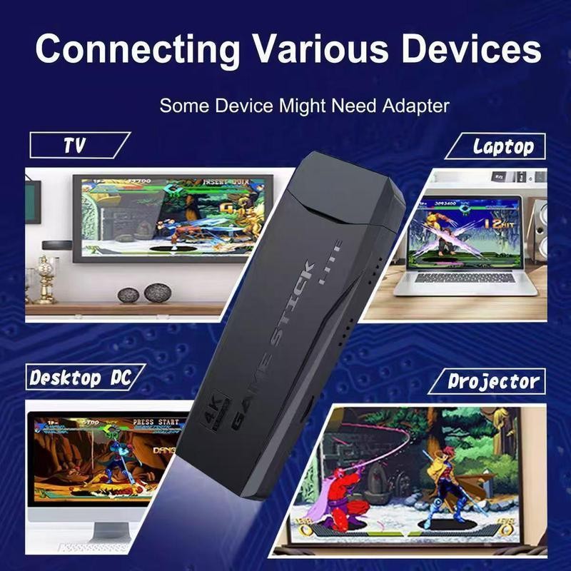 M8 Pro 64G Game Stick with Built in 20000+ Games,