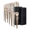 18 Set De Brochas Para Maquillaje Profesional estuche caja Color