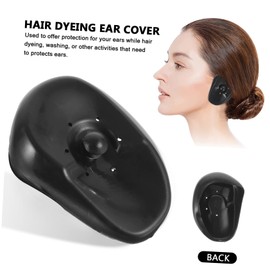 Baluue 6pcs Hair Dye Ear Cover Caps for Hair Coloring Lightweight and Ear for Personal Salon Use