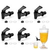 Pack of 5 Plastic Drink Dispensers, Tap for Canisters, Outlet