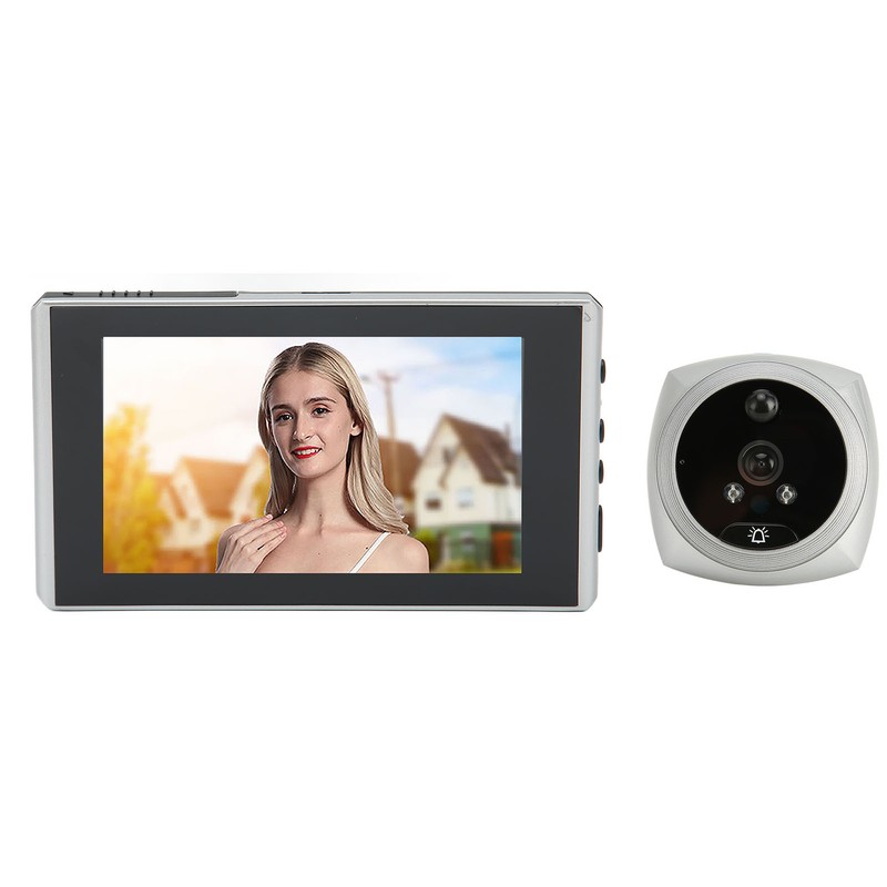 Digital Door Viewer Peephole 1080P Color Night Vision Human Body