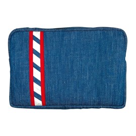 SIMPLY BEAUTIFUL ALWAYS Fabric Travel Pouch.Handcrafted from Premium Fabrics.Spacious & Durable.Limited Edition.Gift for 4th July,Birthday,Holidays,Travel,Thanksgiving