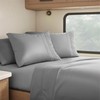 Hearth & Harbor Short Queen Sheets for RV, Grey RV