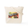 CafePress Albany New York Greetings Tote Bag Natural Canvas Tote