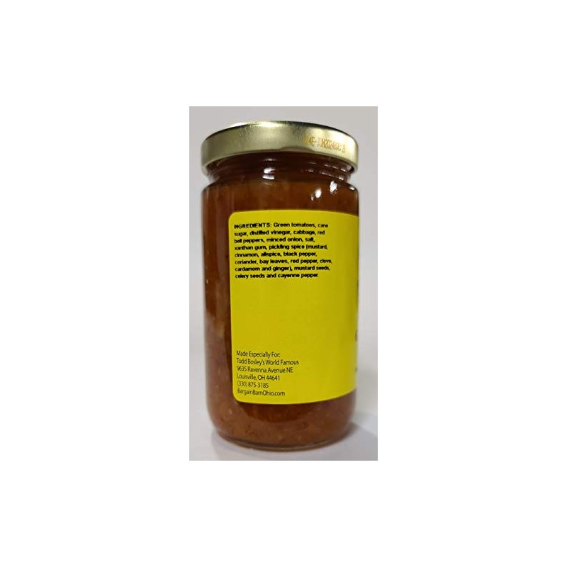 Todd Bosley's World Famous Green Tomato Relish