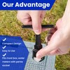 Enhon Curb Box Wrench for Pentagon Curb Boxes, Water Meter