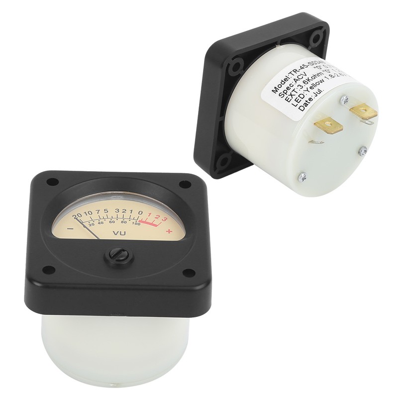 High Precision VU Meter TR‑45 Amplifier DB Meter with Backlight