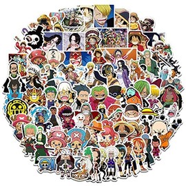 Cool One Piece Anime Stickers Pack 100 PCS |Stickers for Car,Laptop,Water Bottles,Stickers for Teens Cute Vinyl Decals