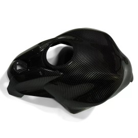 Unbranded Carbon Fiber Painted Fuel Gas Tank Cover Fairing For Kawasaki Ninja650 2017-2023
