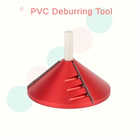 PVC Deburring Tool, 2 in 1 Exterior Interior PVC Deburring Tool, CPVC ABS PP PE Pipe Chamfer Plumbing Tools, Tube and Tube Chamfer Plumbing Tool