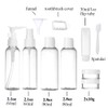 Travel Toiletry Bottles Leakproof, Portable Refillable Travel-Size Containers with TSA