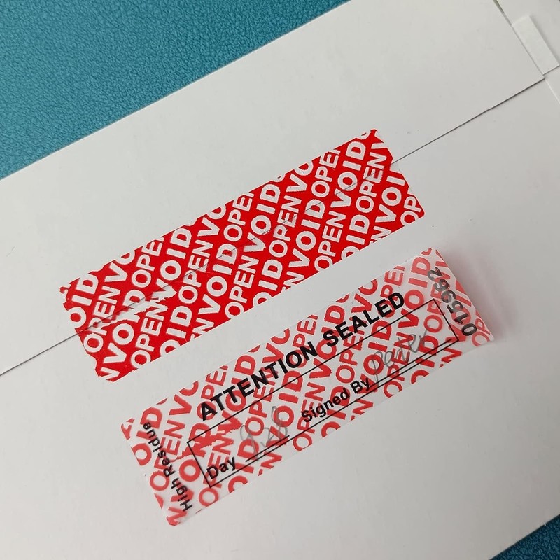 Stamp Evident - Void, Sealed Warranty Sticker, Security Label 25