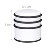 Relaxdays Door Stopper for the Floor, Heavy Door Buffer for