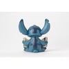 Jim Shore for Enesco Figur, Stone Resin, Blau, 5.75"