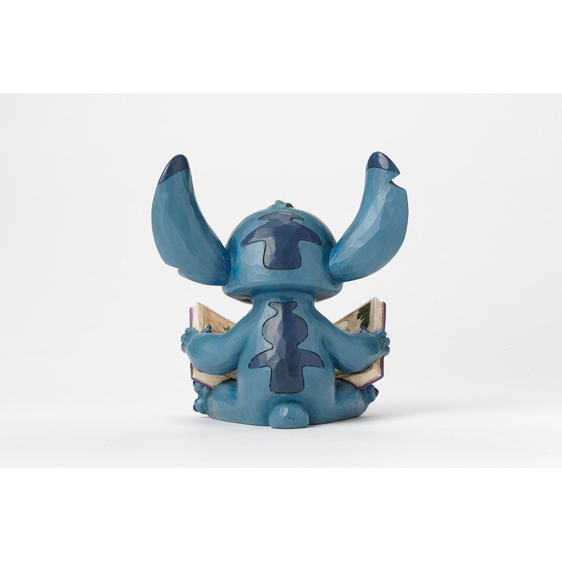 Jim Shore for Enesco Figur, Stone Resin, Blau, 5.75"