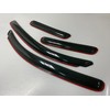in-Channel Style Smoke Window Sun Rain Visors Vent Guard Shade