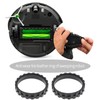 OTOTEC 4PCS Wheel Tires Compatible with IROBOT ROOMBA Wheels Series
