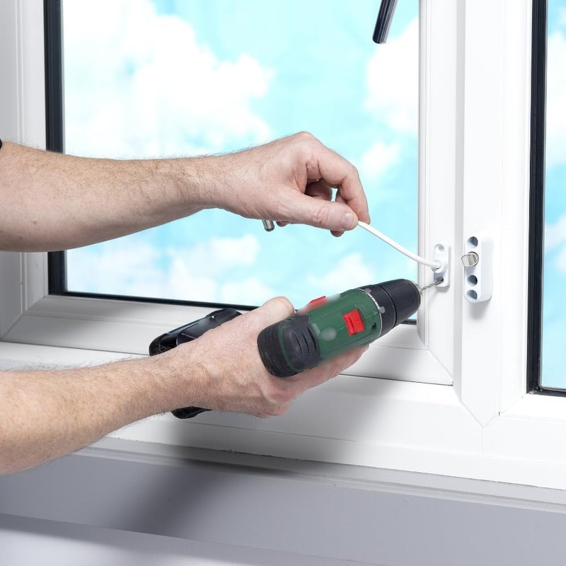 Cardea Pro Push and Turn Lock Child Safety Cable Window