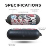 Glossy Glitter Speaker Skin Compatible with Beats Pill (2024) -