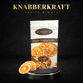 Knabberkraft Knabberkraft Getrocknete Orangenscheiben 100g C Nat1rlicher Snack und Aroma-Kick | Perfekt f1r Tee, Desserts, Dekoration & mehr | Vitamin-C-reich & ohne Zus?tze