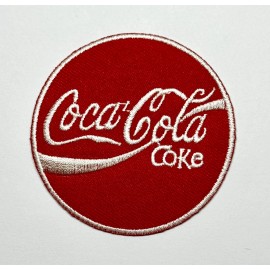 Unbranded Embroidered Patch - Coke - Coca-Cola - NEW - Iron-on/Sew-on