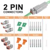 JRready ST6112 DT Connector 2 Pin Gray Waterproof Electrical Wire