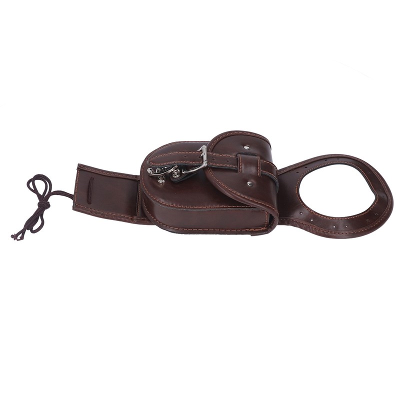 Motorcycle Tank Bag Artificial Leather Waterproof Brown Replacement for Benelli