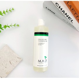 Mad Skin Delicate Cleansing Gel 480ml + Skin Type Customized Sample Mildly Acidic Hypoallergenic Cleanser Cleansing Gel 480ml + 10 dry/extremely dry samples / 매드스킨 델리케이트 클렌징젤 480ml +피부타입 맞춤샘플 약산성 저자극 클렌저 클렌징 젤 480ml + 건성.악건성샘플10장