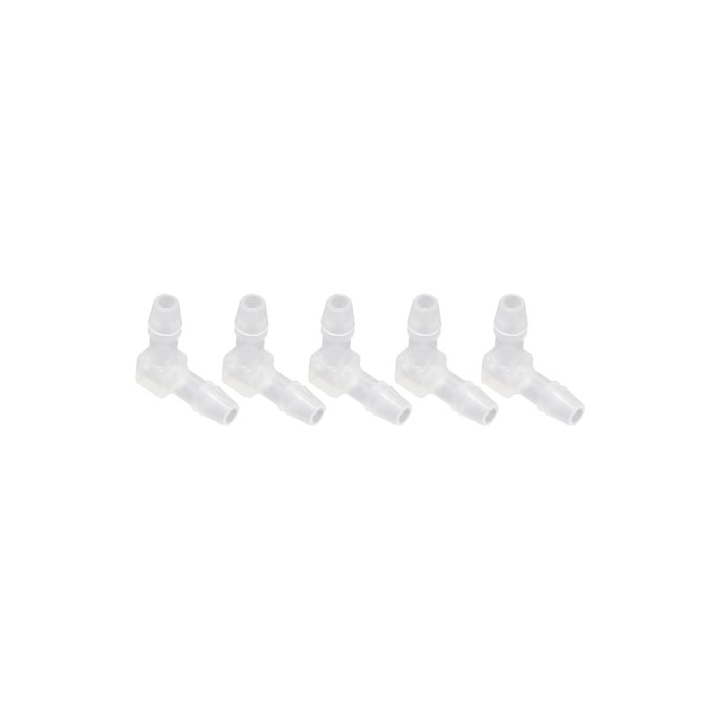 Audiofan Hose Tube Fittings L Shape Joint Diameter 0.2 inch