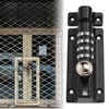 Combination Latch Lock 4 Digit Black Anti Theft Waterproof for