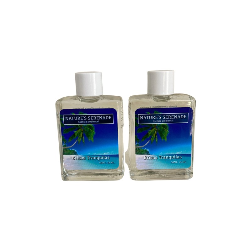 ESENCIA AROMÁTICA PARA DIFUSOR BRISAS TRANQUILAS 35 ML (PAQUETE DE