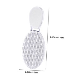 Ipetboom Foot File Callus Remover Glass Foot Scraper Versatile Tool for Women Men Heel Scraper Dead Skin Remover Portable and Durable